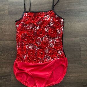 Weissman Red Rose Kids Bodysuit